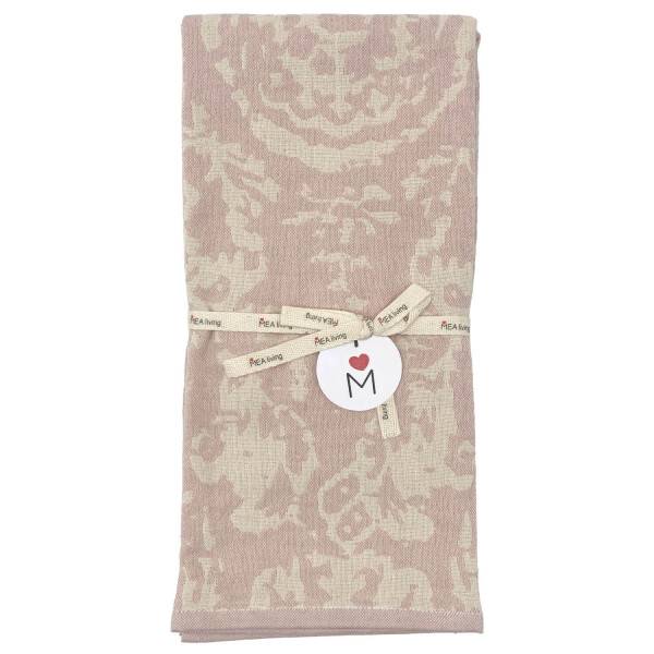 Mea Living 2er Set, Geschirrtuch rosa