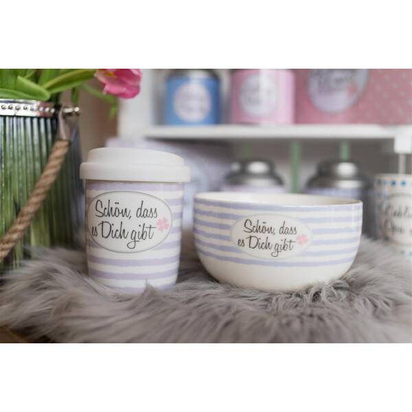 Mea Living Coffee to Go Becher klein "beste Freundin" Auslauf