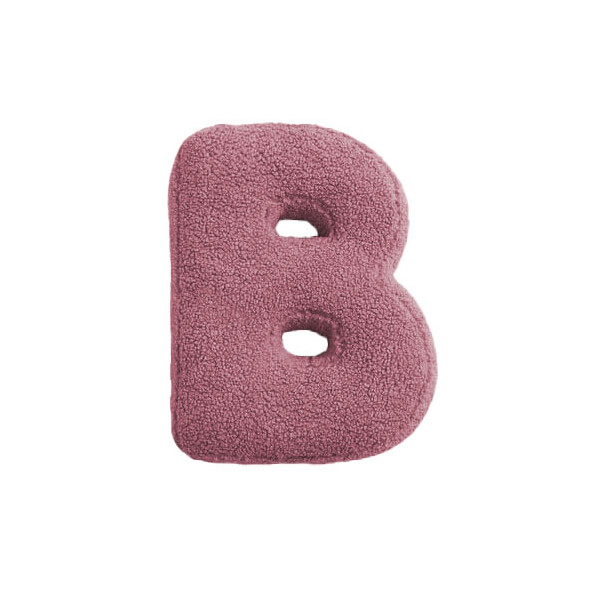 Mea Living Buchstabenkissen "B" rose