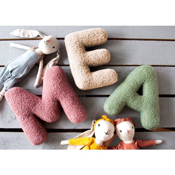 Mea Living Buchstabenkissen "B" rose Meist gekauft