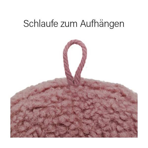 Mea Living Buchstabenkissen "D" rose Sonderangebot