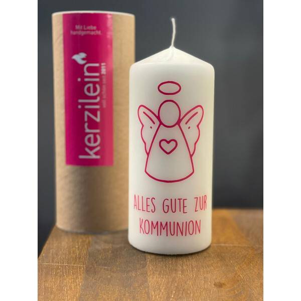 Mea Living Flamme, pink "Alles Gute zur Kommunion" Online Shopping