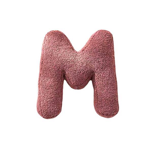 Mea Living Buchstabenkissen "M" rose Bis zu 50% Rabatt