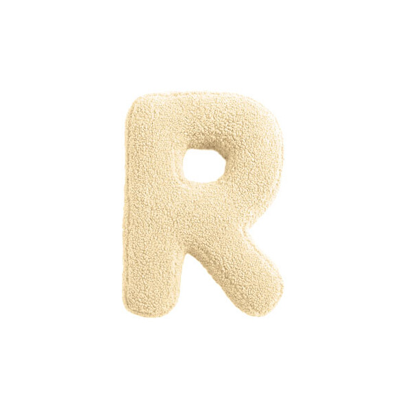 Mea Living Buchstabenkissen "R" wollweiss Speichern exportieren