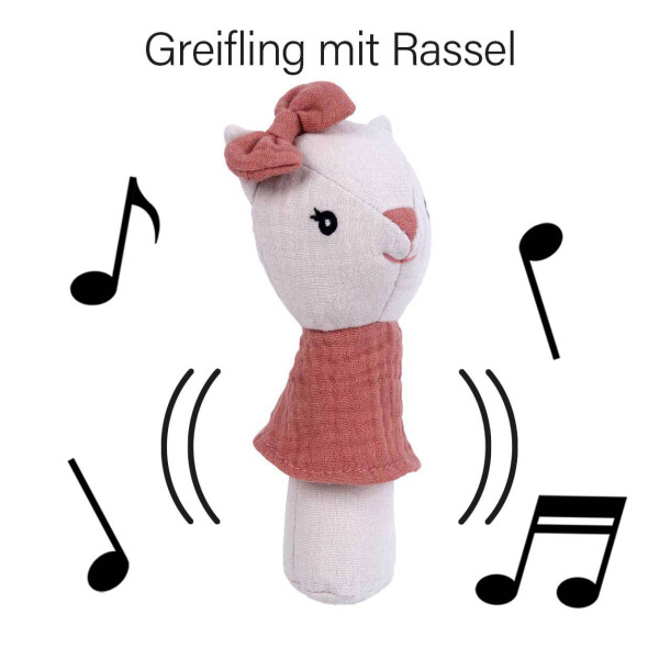 Mea Living Greifling "Katze Karla" Großer Ausverkauf