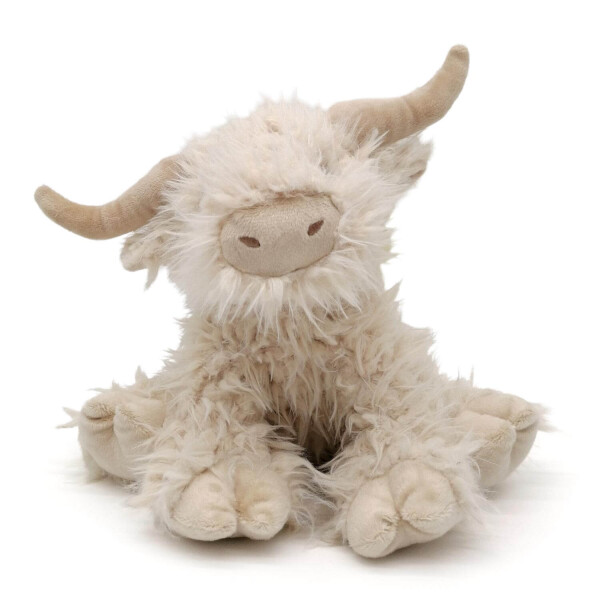 Mea Living Plüschtier Farmtier Hochlandrind 25,5 cm