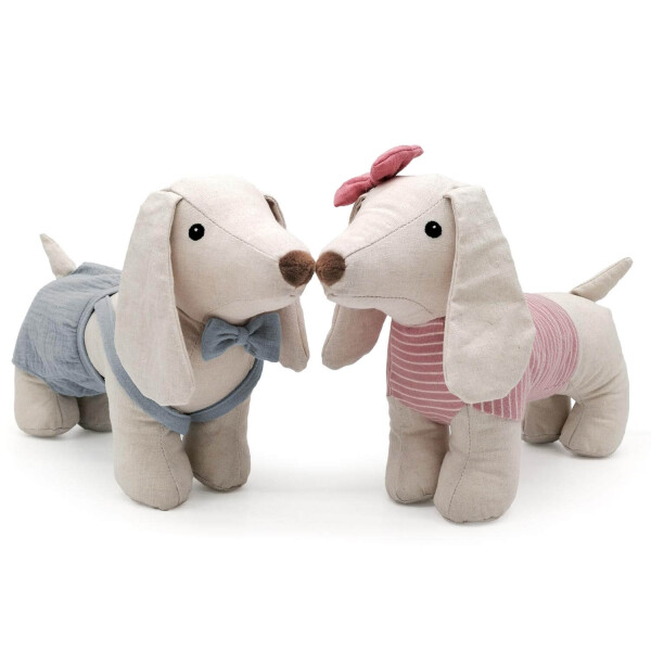 Mea Living Stoffpuppe "Dackel Doro" Letzte 3 Tage