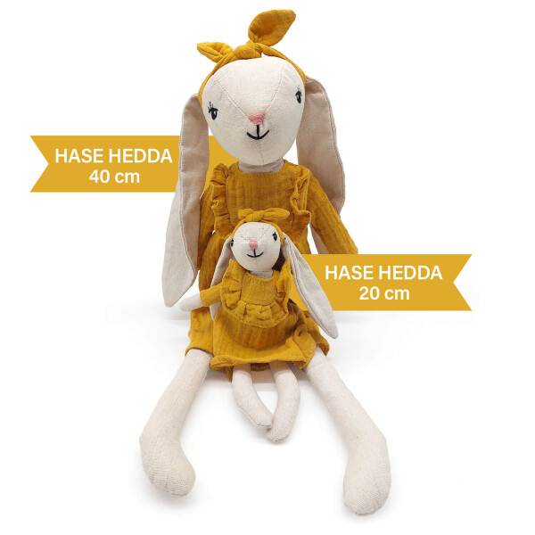 Mea Living Stoffpuppe "Hase Hedda" groß 40 cm JETZT KAUFEN