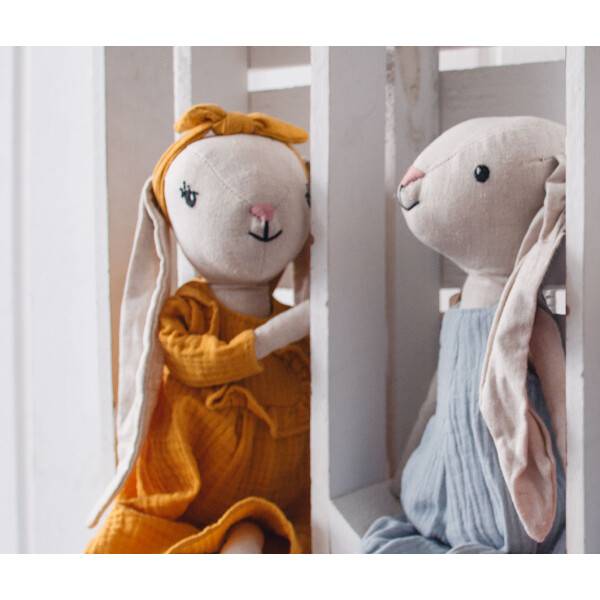 Mea Living Stoffpuppe "Hase Hedda" groß 40 cm JETZT KAUFEN