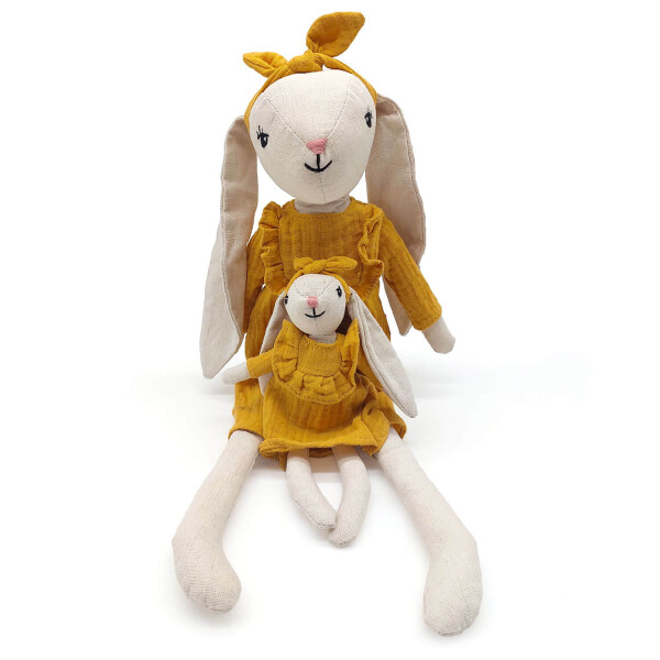 Mea Living Stoffpuppe "Hase Hedda" klein 20cm Neueste Stile