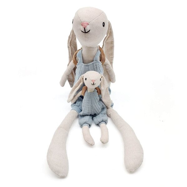 Mea Living Stoffpuppe "Hase Hugo" klein 20cm Letzte 2 Tage