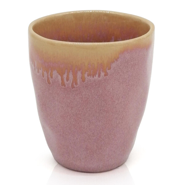 Mea Living Stoneware Espressobecher "Herz" rosa Outlet