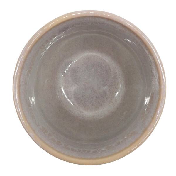 Mea Living Stoneware Espressobecher "Herz" sand Auslauf