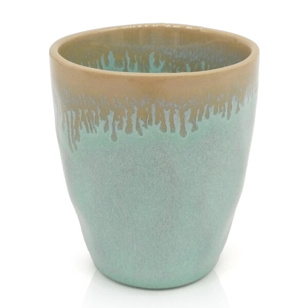 Mea Living Stoneware Espressobecher "Herz" türkis Verkauf