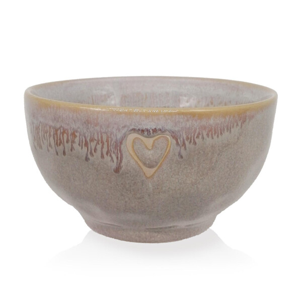 Mea Living Stoneware Schale "Herz" sand Exklusivangebot