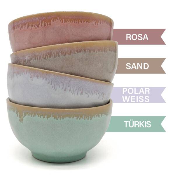 Mea Living Stoneware Schale polarweiß Saisonschlussverkauf