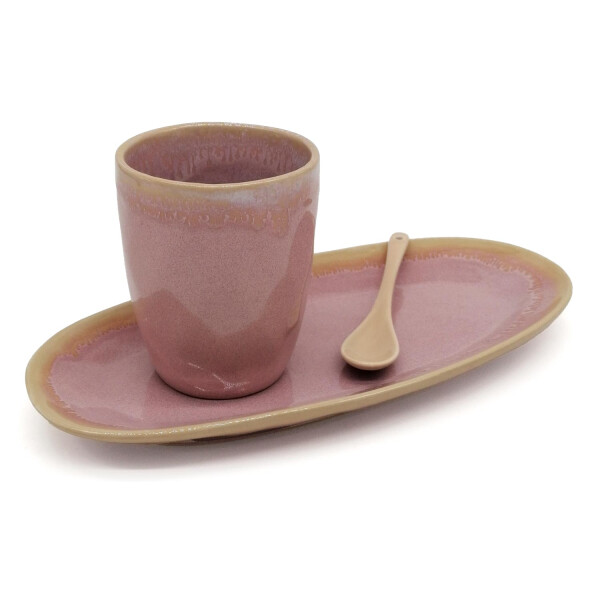 Mea Living Stoneware Set L rosa