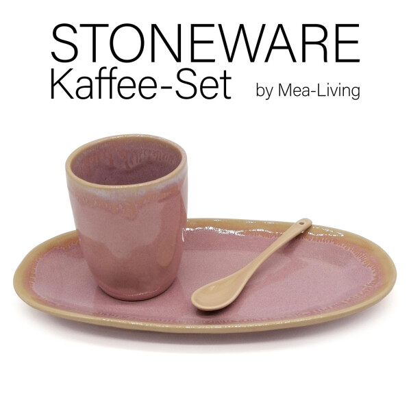 Mea Living Stoneware Set L rosa Muttertagsangebot