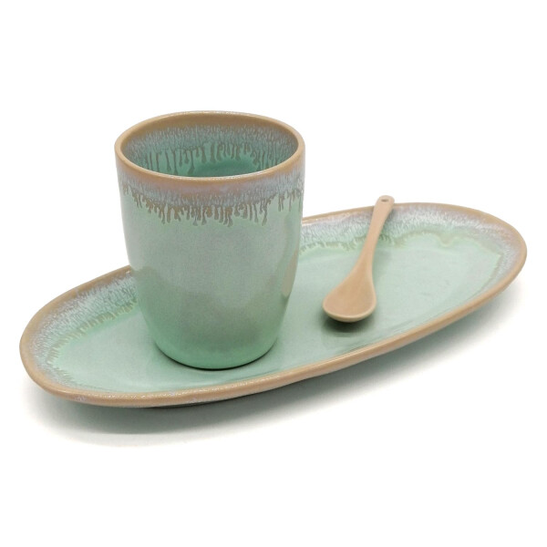Mea Living Stoneware Set L türkis