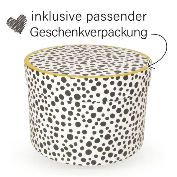 Mea Living Tasse mit Golddruck und Goldhenkel im Geschenkkarton " Stern gold" Heißer Verkauf