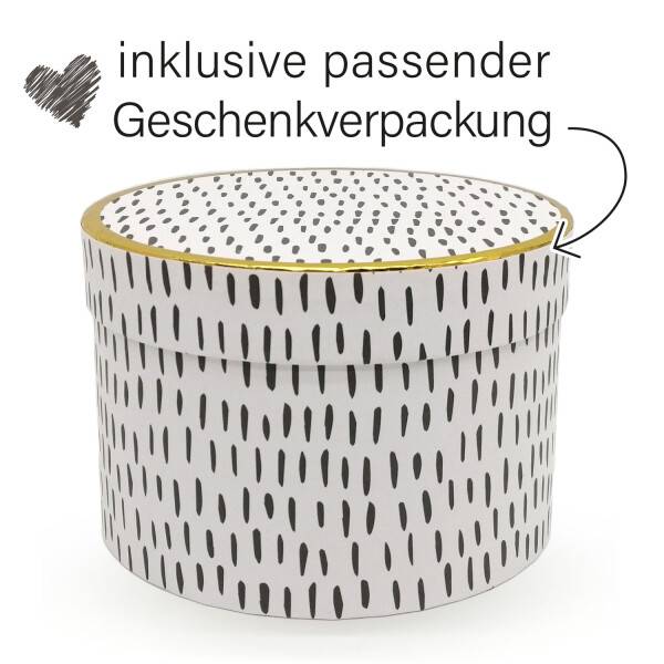 Mea Living Tasse mit Golddruck und Goldhenkel im Geschenkkarton "joy" Top Angebot