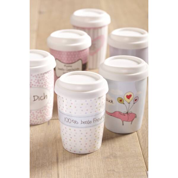 Mea Living Tasse mit Henkel "100% Beste Freundin" Zeitlich begrenztes Angebot