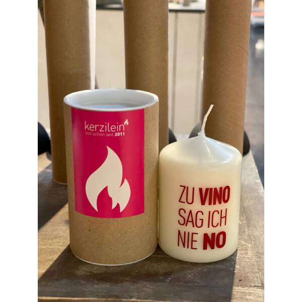 Mea Living Flämmchen, dunkelrot "zu vino sag ich nie no" Bis zu 65% Rabatt