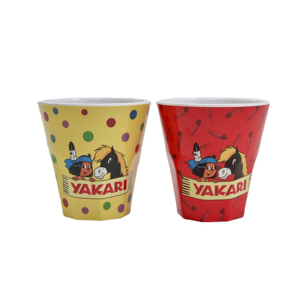 Mea Living Yakari Melamin Becher 2er Set Schlussverkauf