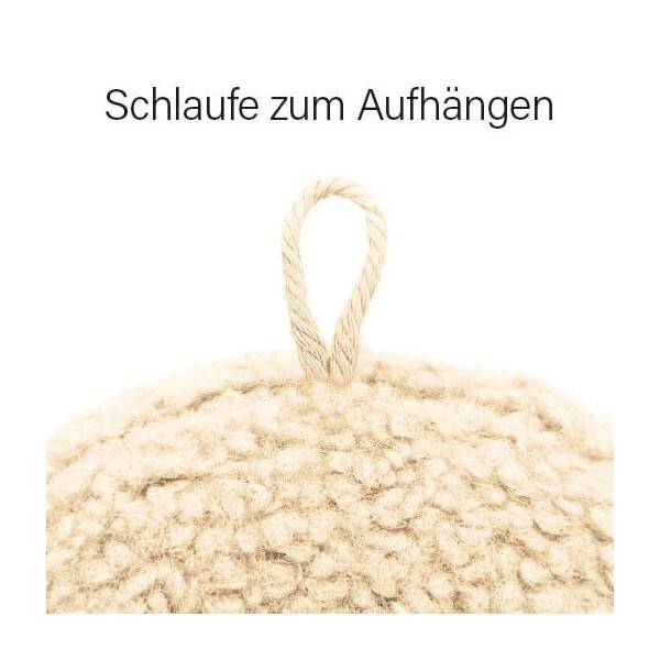 Mea Living Zahlenkissen "9" wollweiss Sonderangebot