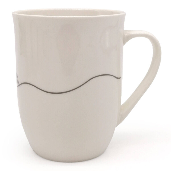 Mea Living Tasse mit Henkel "Herz geschwungen Opa" anthrazit Bis zu 65% Rabatt