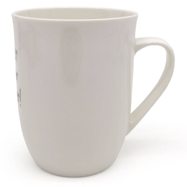 Mea Living Tasse mit Henkel "Wieder 1 Jahr schöner" anthrazit Fabrikpreis