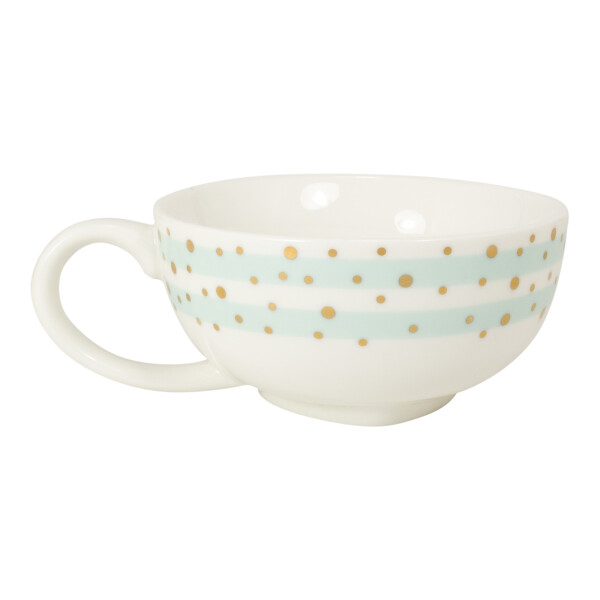 Mea Living Teekanne,Tasse mit Golddruck "choose happy" Begrenztes Angebot