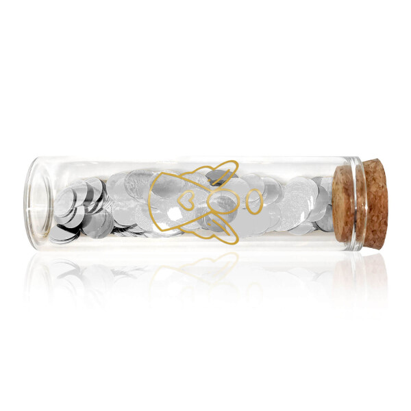 Mea Living Geldgeschenk Röhrchen "SCHUTZENGEL" Gold mit silbernem Konfetti Outlet