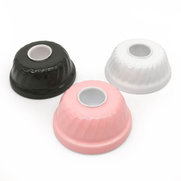 Mea Living Kerzenständer "Gugelhupf" rosa, Ø 7,5cm, Kerzenhalter Günstiger Verkauf