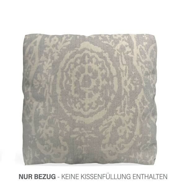 Mea Living Kissenbezug grau 40x40 cm
