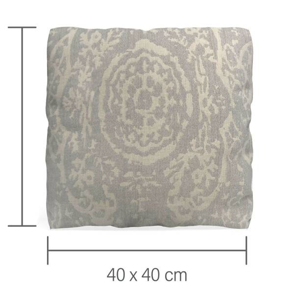 Mea Living Kissenbezug grau 40x40 cm Meist gekauft