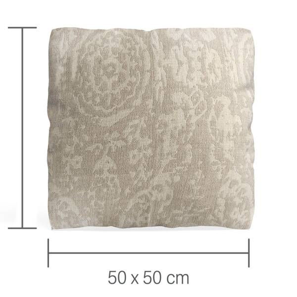 Mea Living Kissenbezug sand 50x50 cm Fabrikpreis
