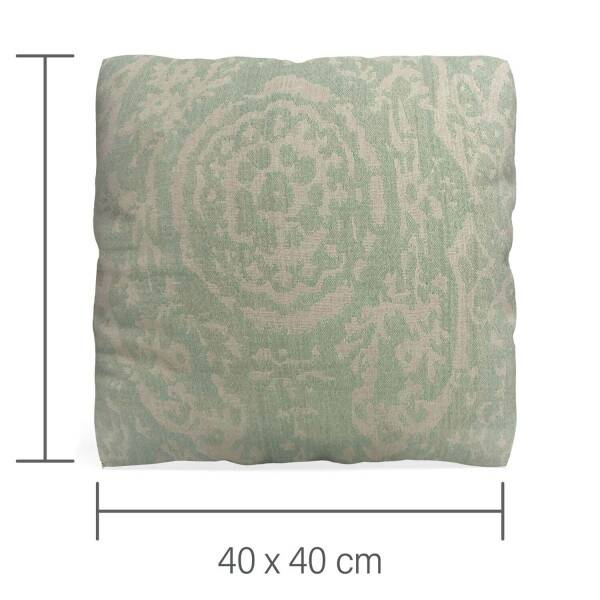 Mea Living Kissenbezug türkis 40x40 cm Sonderangebot
