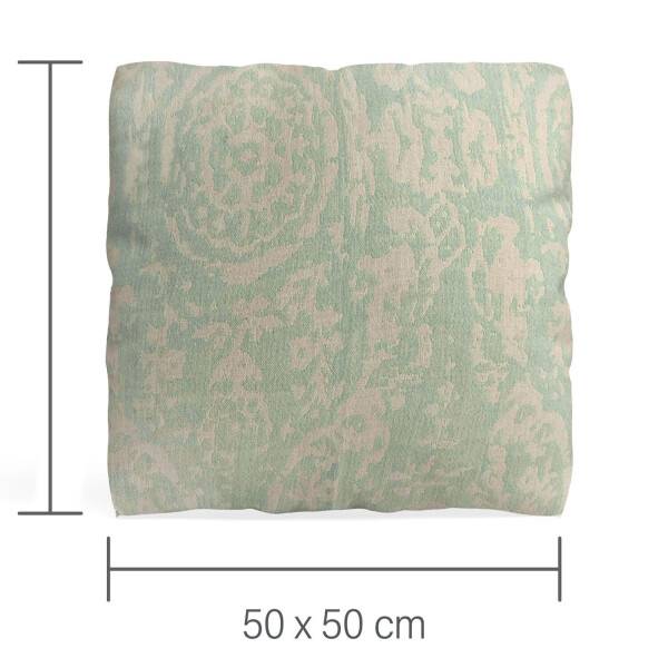 Mea Living Kissenbezug türkis 50x50 cm Rabatt