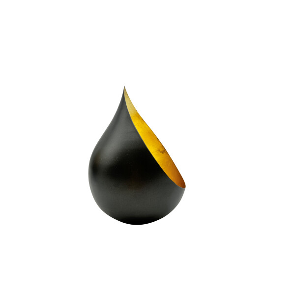 Mea Living Goldlicht Flame anthrazit/gold 17,5 cm Cyber Monday