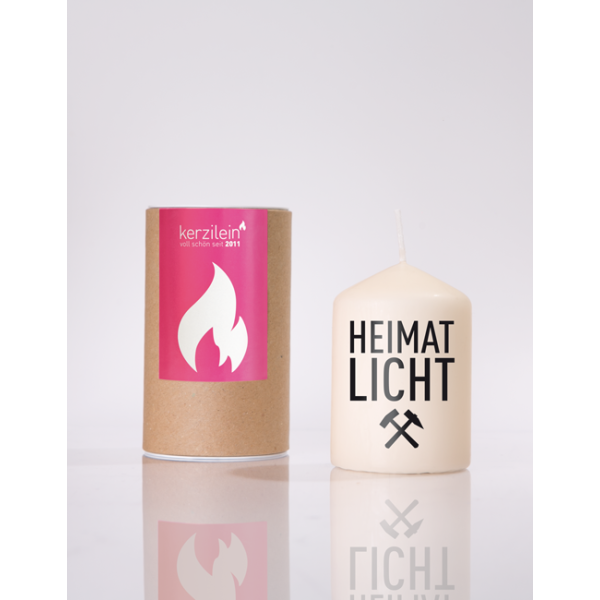 Mea Living Flämmchen, schwarz "HEIMATLICHT"