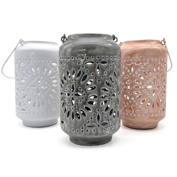 Mea Living Laterne grau L im Angebot
