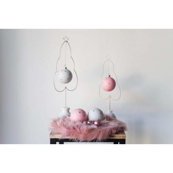 Mea Living Metall Weihnachtsbaum groß
