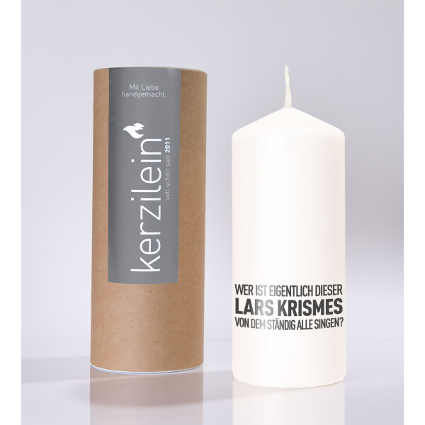 Mea Living Flamme, weiß/anthrazit "Lars Krismes" Tiefpreis