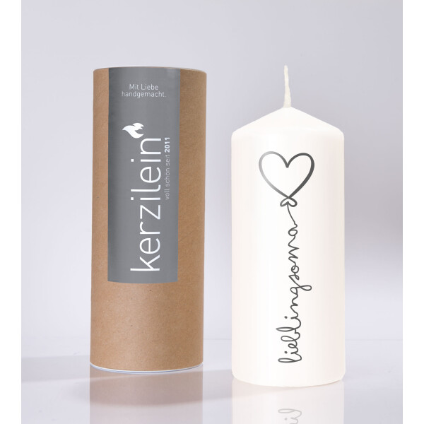Mea Living Flamme, weiß/anthrazit "Lieblingsoma Ballon" Wochenangebot