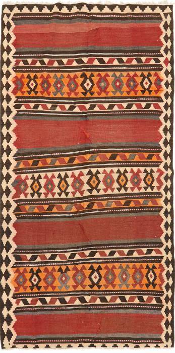 Nain Trading Kelim Fars Azerbaijan Antik 304 x 155 Exklusivangebot