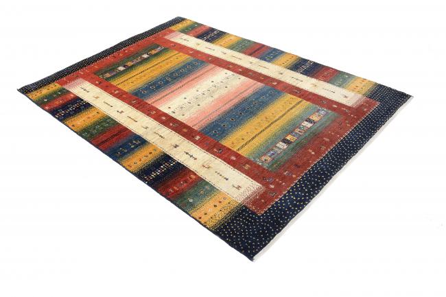Nain Trading Perser Gabbeh Loribaft 207 x 153 Weihnachtsangebot