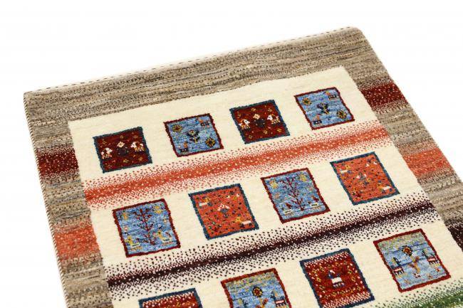 Nain Trading Perser Gabbeh Loribaft Nature 130 x 83 Räumungsverkauf