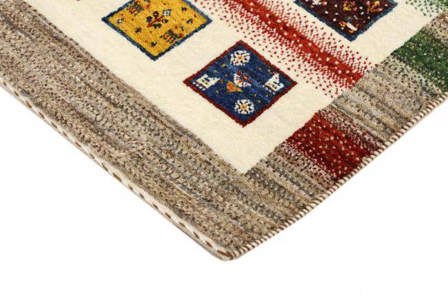 Nain Trading Perser Gabbeh Loribaft Nature 130 x 83 Räumungsverkauf