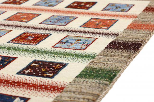 Nain Trading Perser Gabbeh Loribaft Nature 130 x 83 Räumungsverkauf